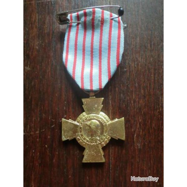 medaille croix du combattant
