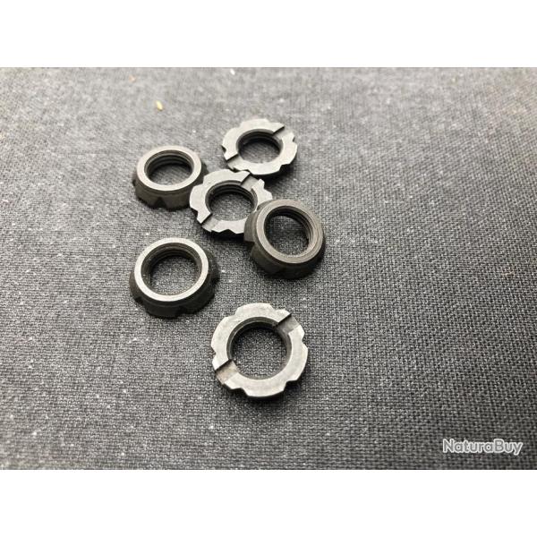 LOT DE 6 ECROUS DE L'ENSEMBLE DE VISSERIE FSA MAS 49/56