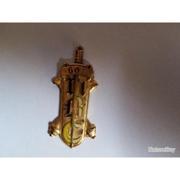 insigne 601� RA Delsart attache HS