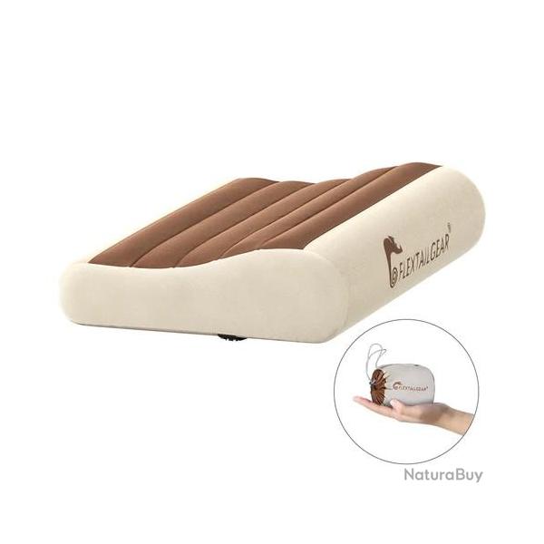 Flextail ZERO PILLOW-B - Oreiller gonflable de camping Marron
