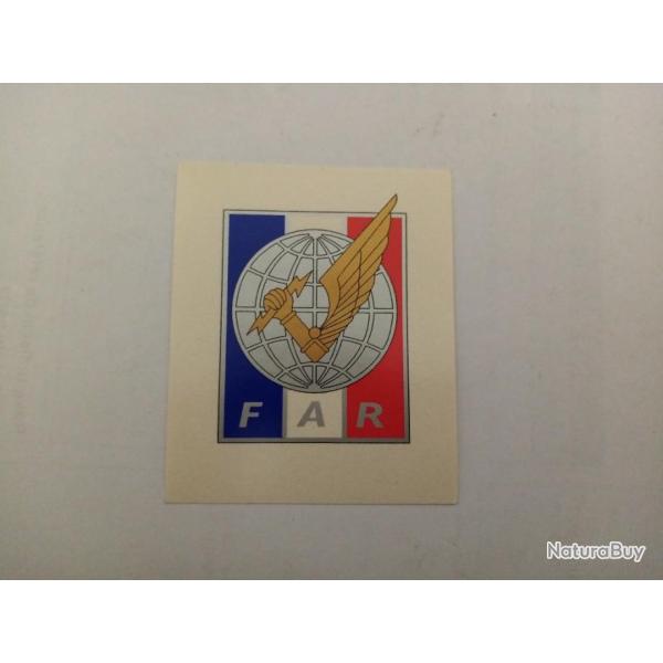 auto collant Force d'Action Rapide 6X5 cm