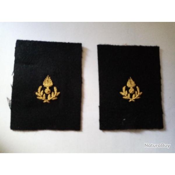 insigne de cols off de l'administration