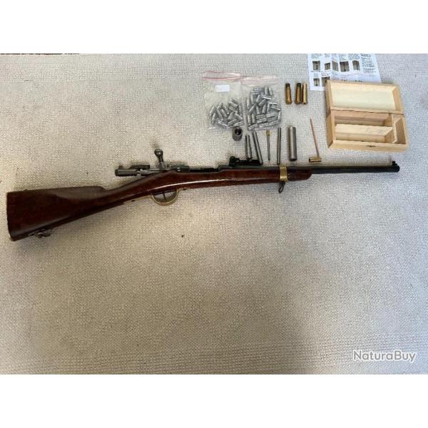 Fusil Gras customis� en calibre d'origine 11 x 59R