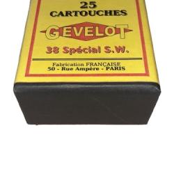 38 Sp&eacute;cial SW ou Military-Police: Reproduction boite munitions (vide) GE 10864813