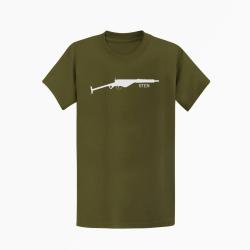 T-shirt Armes - Sten - Kaki / Blanc