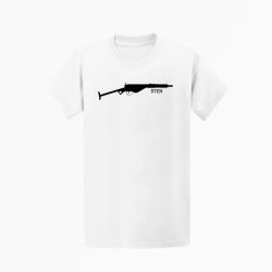 T-shirt Armes - Sten - Blanc
