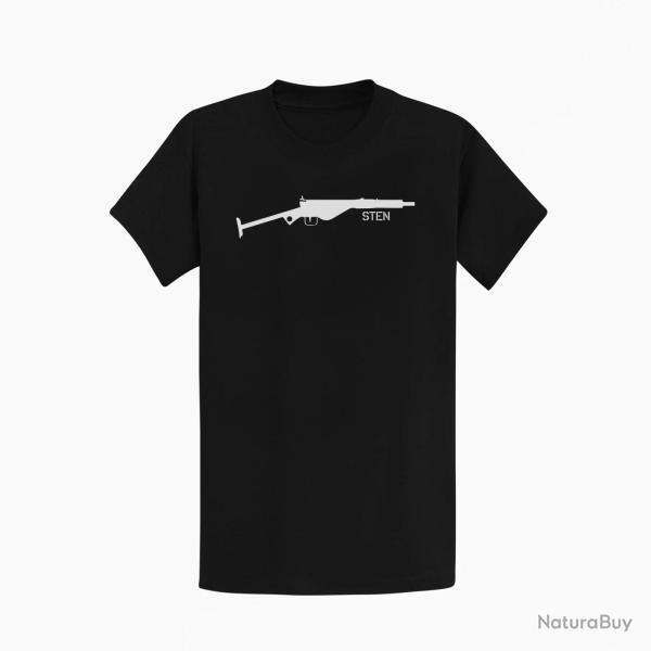 T-shirt Armes - Sten - Noir