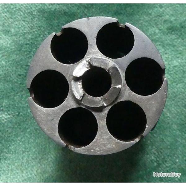 Barillet pour revolver type Lefaucheux 9mm broche