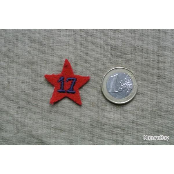insigne de calot du 17� RA
