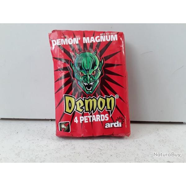 Lot x4 petards Demon DEMON MAGNUM