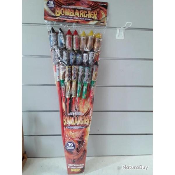 x19 Fus�es d'artifices Ardi BOMBARDIER