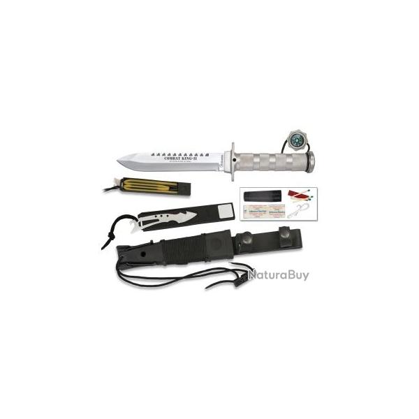 Couteau survie Combat King II Albainox
