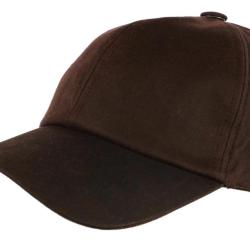Casquette Baseball Coton Huile Marron Finistere Creation Francaise Taille unique Marron