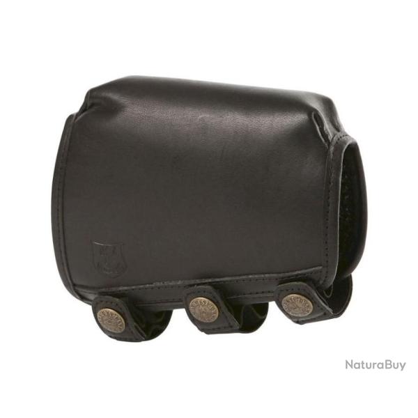 BUSC RISERVA CUIR NOIR POUR CARABINE TAILLE M