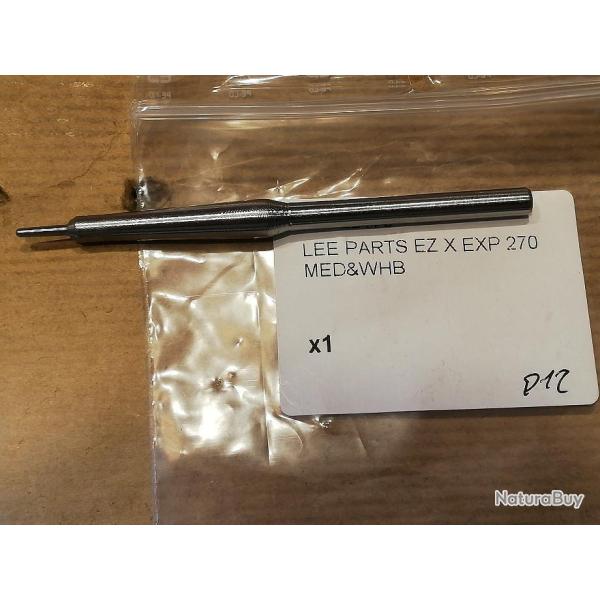 tige - aiguille - axe de desamorcage lee 270 MED & WHB