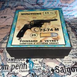 11 mm 1873-74 M (Marine) (Poinsard & Veyret): Reproduction boite munitions (vide) PV 10868122