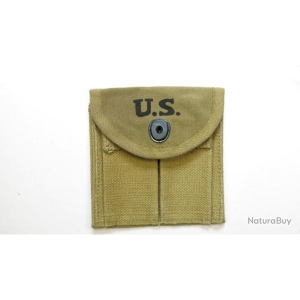 Porte chargeur toile carabine USM1 modle de crosse Vert