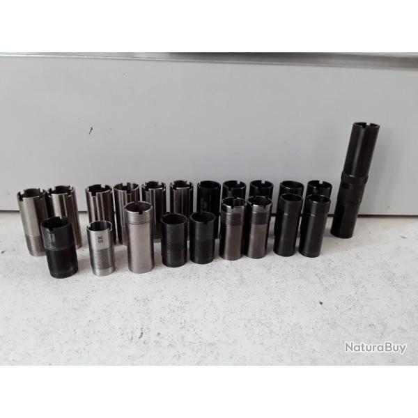 Chokes divers inconnus a vendre a la piece ! divers calibres, marques...