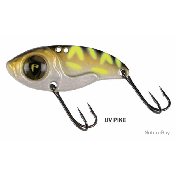 Lame Vibrante Fox Rage Big Eye Blade 8g 4cm 8g UV Pike
