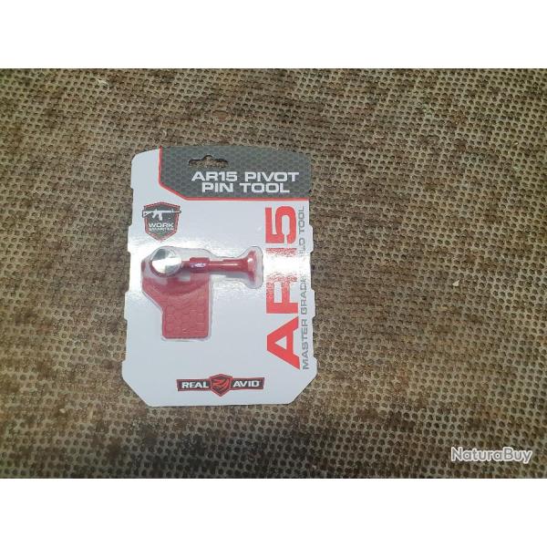 diponible: outil REAL AVID pour le montage / d�montage de la goupille du pivot avant du LOWER AR15