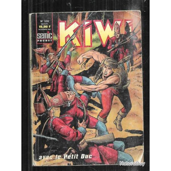 kiwi 559 , blek le roc ,le petit duc  comic's