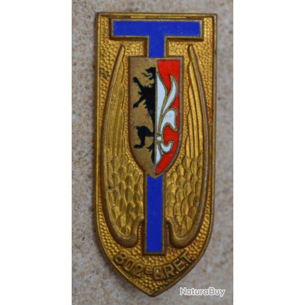 802� Groupe R�gional Exploitation Transmissions, dos grenu, anneaux