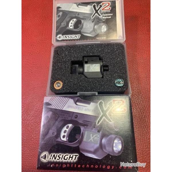 Lampe d'Arme Sous-Compacte X2 Insight