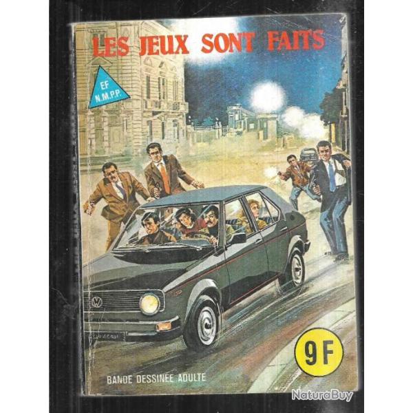 les jeux sont faits 67 elvifrance  comic's , bd de presse bd adulte
