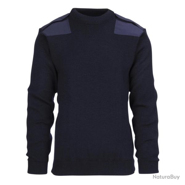 Pull OTAN en laine fine Couleur Marine