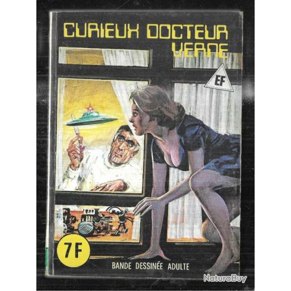 curieux docteur verre suivi de la vie � rebours elvifrance  comic's , bd de presse bd adulte