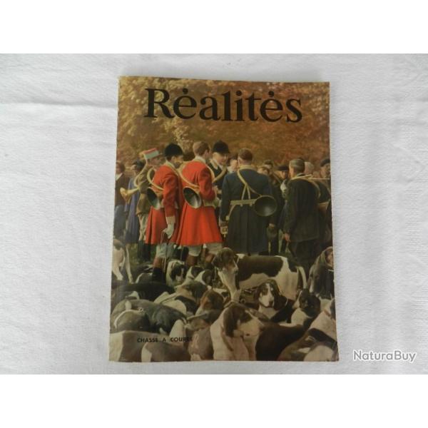 revue Ralits - chasse a courre - fvrier 1950