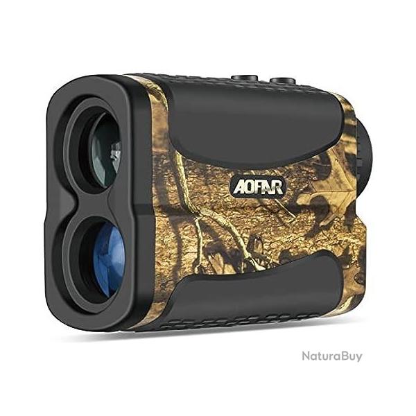 T�l�m�tre de Chasse 1200M 6X Grossissement, Mode Port�e et Vitesse Haute Pr�cision �1m