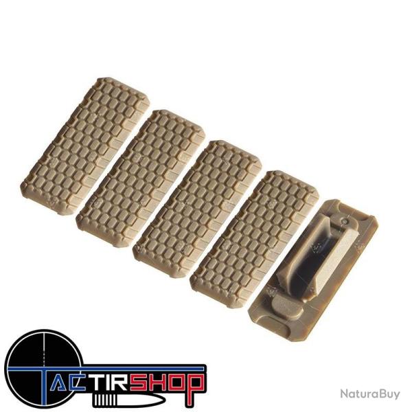 Couvre M-lok Strike Industries / M-LOK Cover V2 FDE (5-pi�ces)