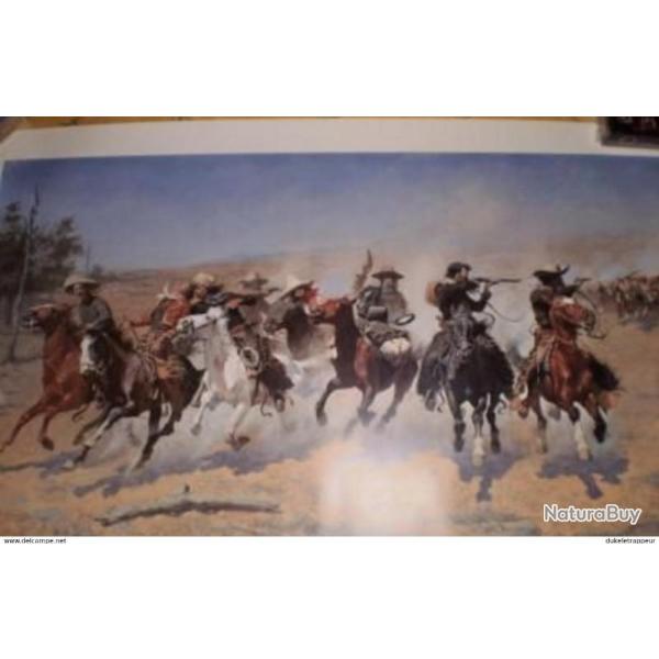 Poster d'aprs une toile de REMINGTON !