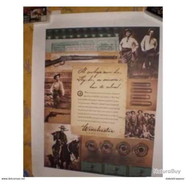 Poster publicitaire WINCHESTER !
