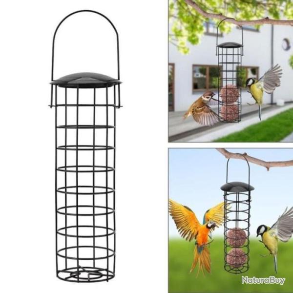 Nourrisseur d'oiseaux Conteneur de nourriture pour oiseaux en plein air