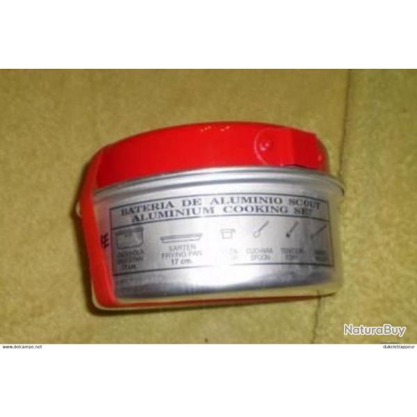 Popote alu ,assiette,casserole,couverts !