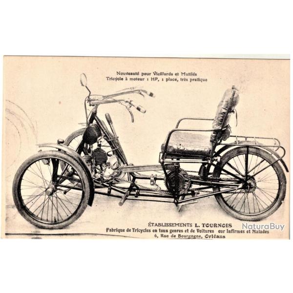 Transport - Tricycle � moteur - Ets Tournois � Orl�ans