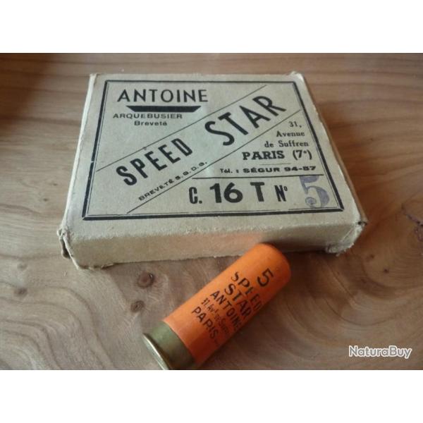 1 bo�te de 10 cartouches collection ANTOINE cal.16