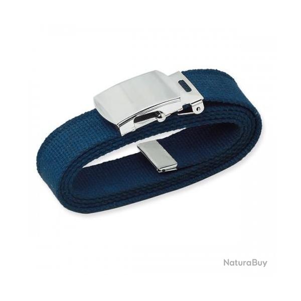 Ceinture toile | Bleu Marine | 130cm