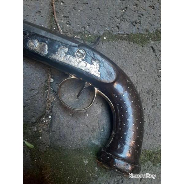 Pistolet d officier XIX eme a percussion