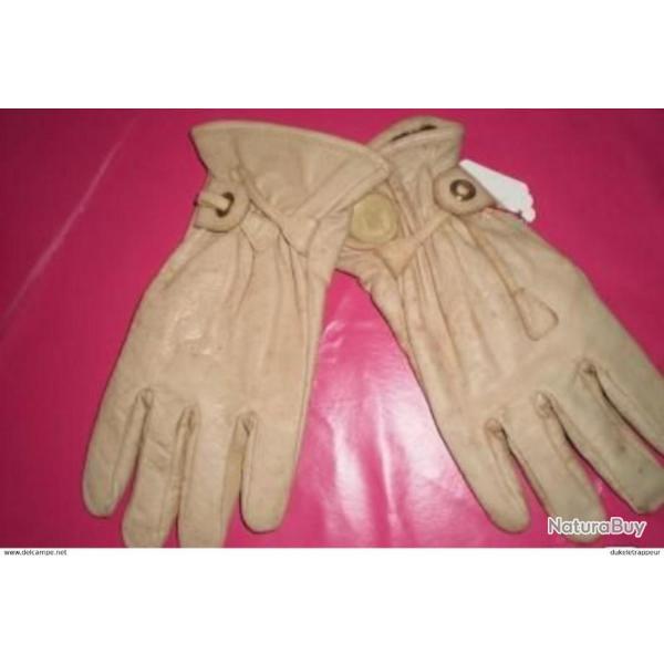Gants cuir pour faire de la moto,du cheval , etc...