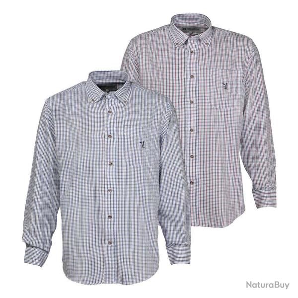 CHEMISE PETITS CARREAUX ROUG 37C