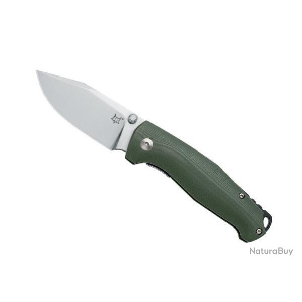 BEL1027 COUTEAU FERMANT FOX KNIVES PRODUCTION TUR G10 KAKI NEUF