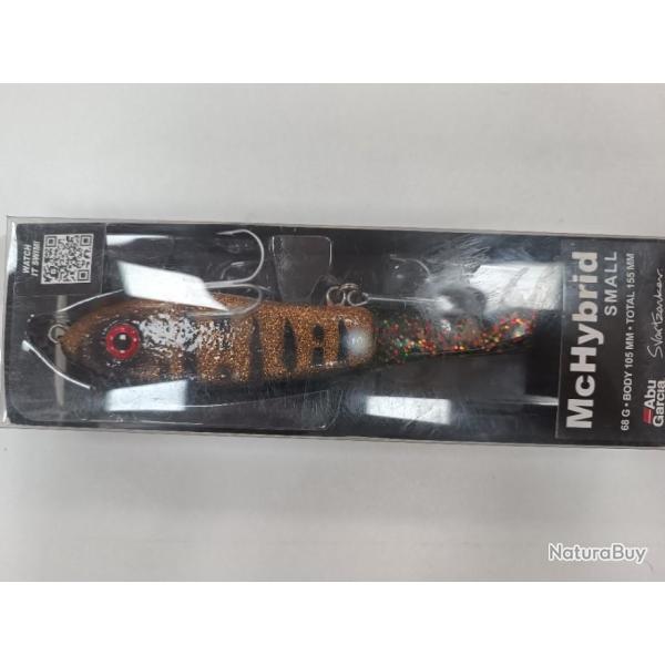 !!! Leurre ABU GARCIA MC HYBRID SMALL Svartzonker  15,5cm !!! COL: T
