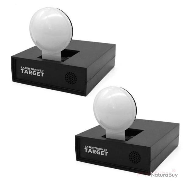 Gong laser basculant et �mettant le bruit d'un gong - Sans application et tr�s amusant - Deux pi�ces