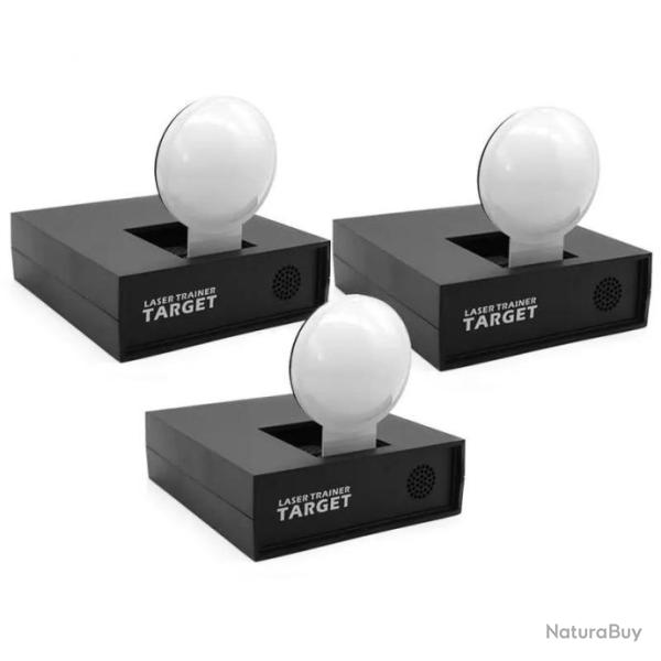 Gong laser basculant et �mettant le bruit d'un gong - Fonctionne sans application - trois pi�ces