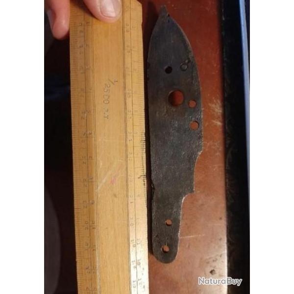 platine de pistolet ancien