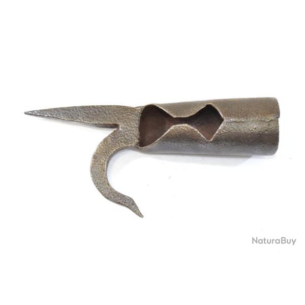 Outil ancien gaffe de flottage marinier abordage, marin bateau p�niche canal canotier