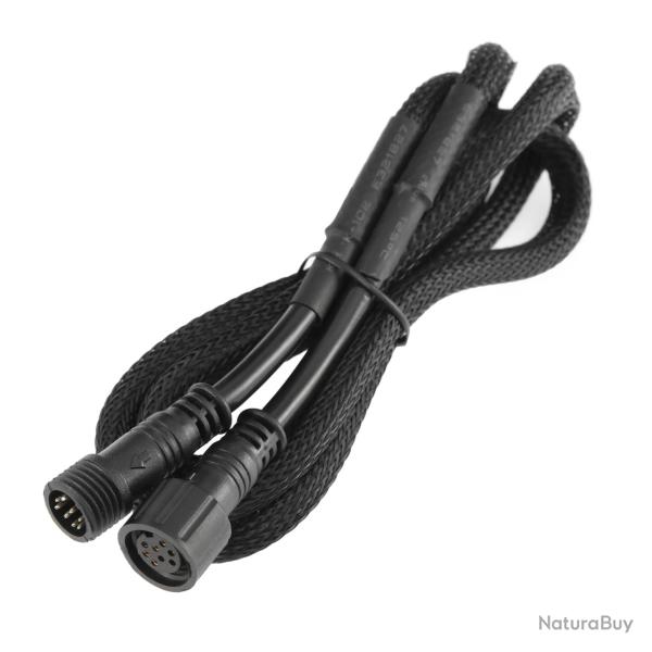 Auxbeam C�ble d'extension de 1m pour panneau de contr�le � 6 entr�es